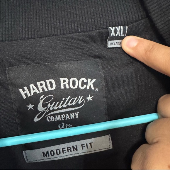 Hard Rock Cafe Black and Gold Sequin Jacket - Picture 4 of 14